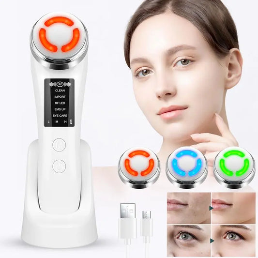 Appareil de massage facial électrique 5 en 1 effet lifting SecretsBeaute