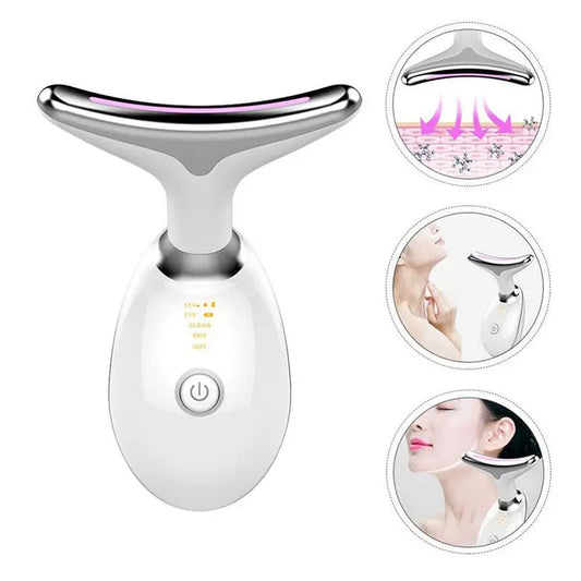 Appareil de beauté facial lifting anti-âge de haute qualité avec LED, chaleur et vibration SecretsBeaute