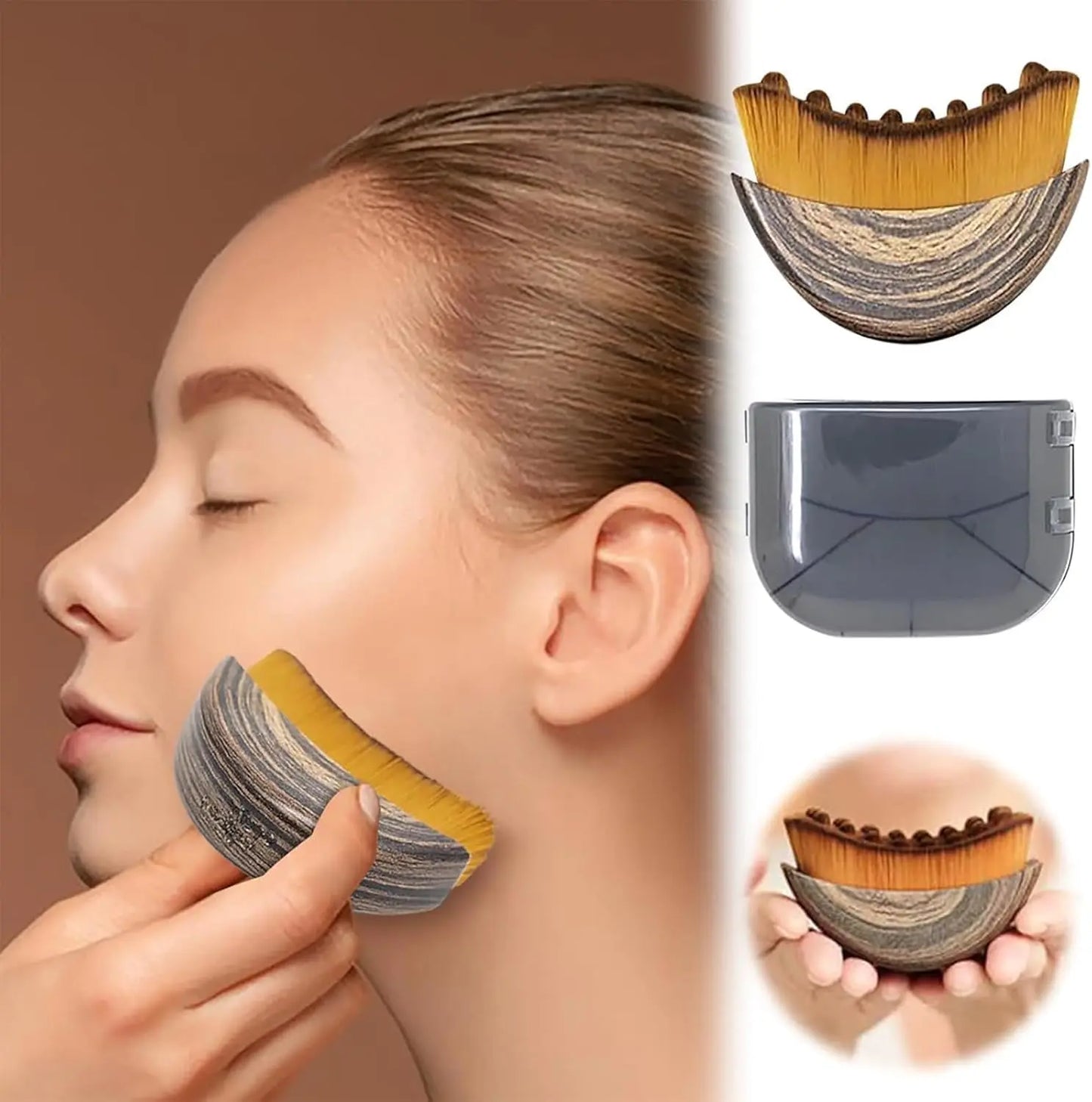 Brosse contour visage lymphatique Gua Sha SecretsBeaute